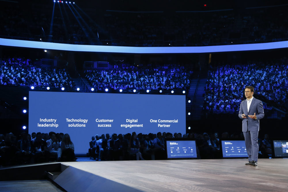 Judson Althoff, Executive Vice President of Worldwide Commercial Business, bei Microsoft Inspire 2019.